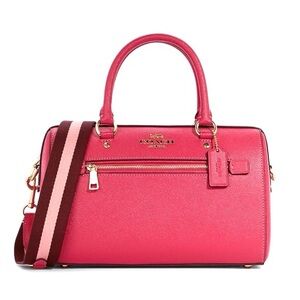COACH | Rowan Satchel | Bold Pink